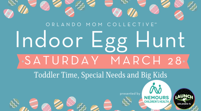 Indoor, Inclusive Egg Hunt in Orlando!