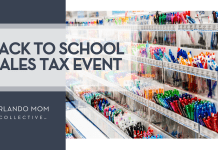 Back to School Sales Tax Event