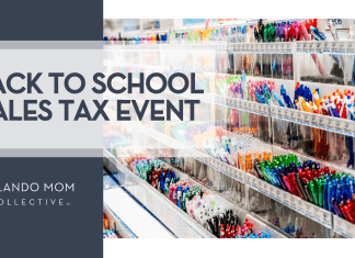 Back to School Sales Tax Event