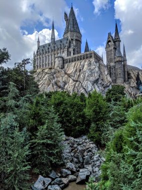 Hogwarts castle from darshan Patel via unsplash