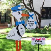 Winter Garden Storks