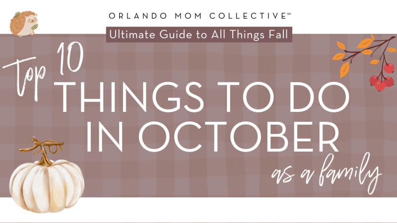 October Things to do