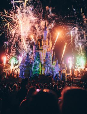 Sandro Gonzalez via Unsplash fireworks over Cinderella Castle at Magic Kingdom 
