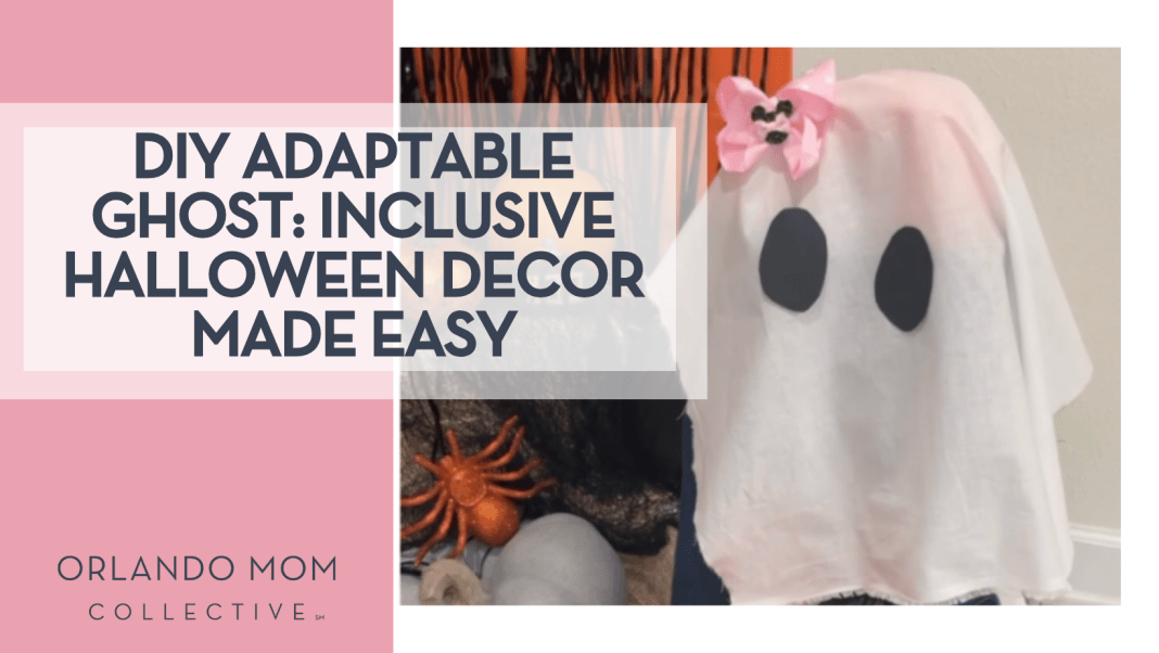 DIY Adaptable Ghost Inclusive Halloween Decor Made Easy