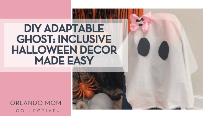 DIY Adaptable Ghost: Inclusive Halloween Decor Made Easy