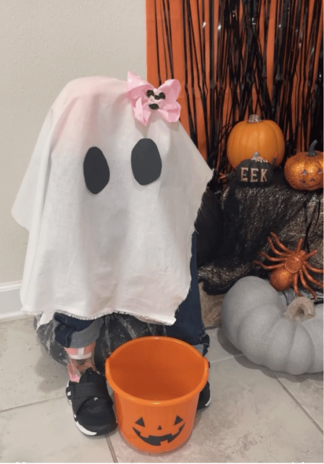 DIY Adaptable Ghost: Inclusive Halloween Decor Made Easy