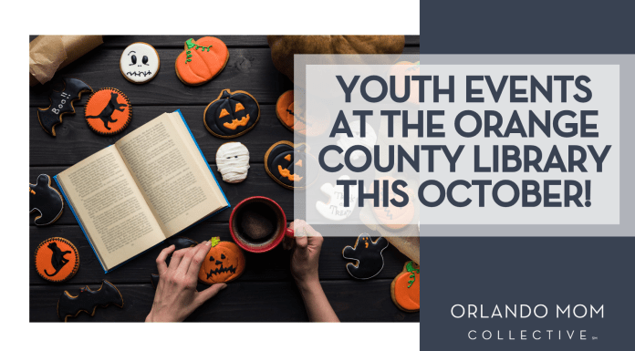Youth Events at the Orange County Library this October!