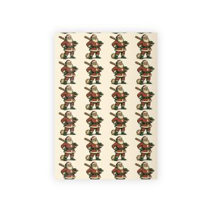 Santa Gift Wrapping Paper Roll