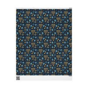 Chanukah Gift Wrap Paper