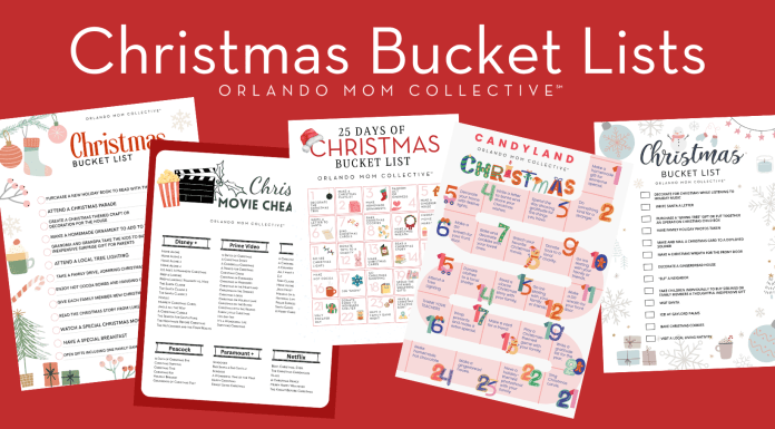 Christmas Bucket List Printables