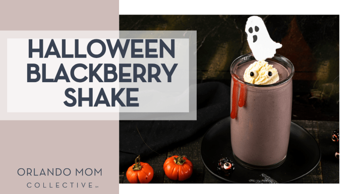 Halloween Blackberry Shake