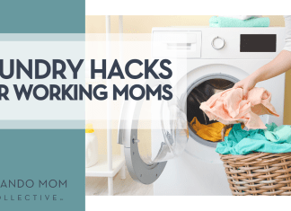Laundry Hacks for Working Moms