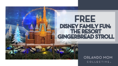 FREE Disney Family Fun The Resort Gingerbread Stroll