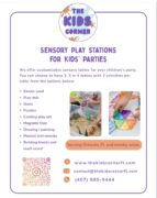 The Kids Corner - sensory play