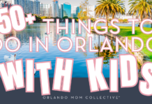 City of Orlando Images, text overlay: 50+ Things to Do in Orlando with Kids (2026 Guide)