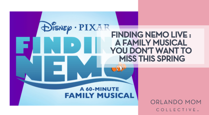 Finding Nemo Live in Orlando: A Family Musical You Don’t Want to Miss This Spring