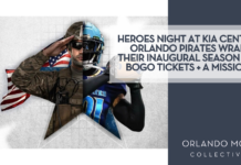 Heroes Night at Kia Center: Orlando Pirates Wrap Their Inaugural Season With BOGO Tickets + a Mission