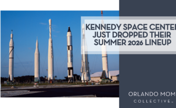 Kennedy Space Center Just Dropped Their Summer 2026 Lineup — and Orlando Moms, This Is the Summer to GO