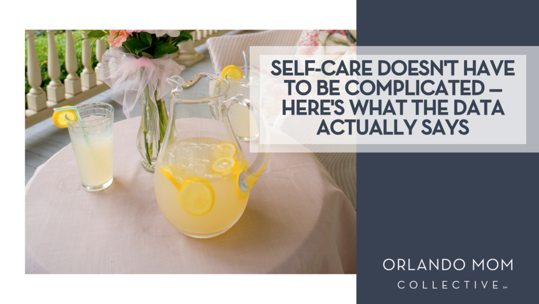 Self-Care Doesn't Have to Be Complicated — Here's What the Data Actually Says