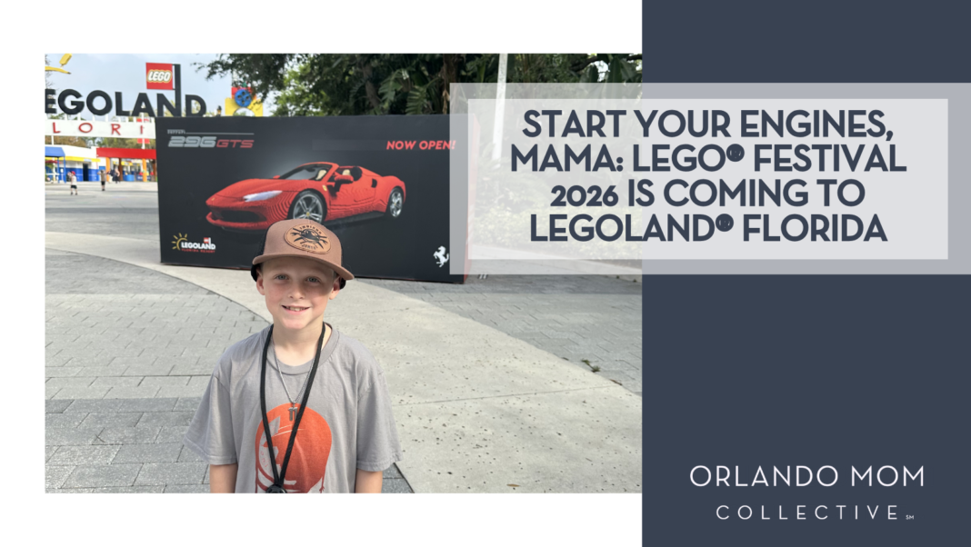 Start Your Engines, Mama LEGO® Festival 2026 Is Coming to LEGOLAND® Florida