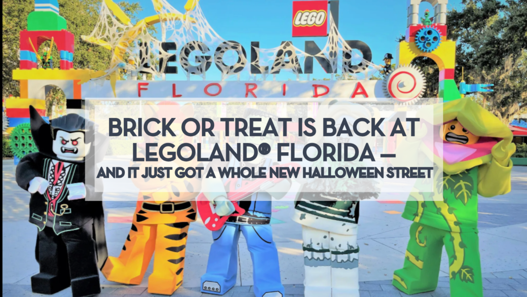 Brick or Treat Is Back at LEGOLAND® Florida — And It Just Got a Whole New Halloween Street And the Sinister Sale Has Tickets Up to 70% Off